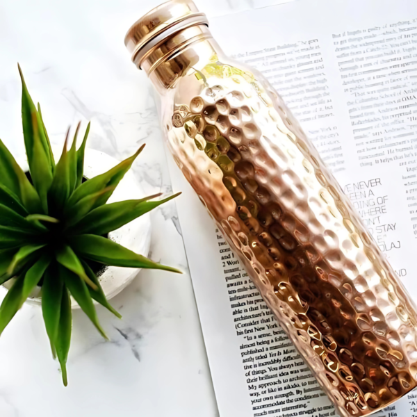 Hammered Copper Bottle - Image 3